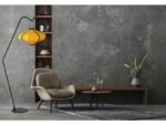 Lantaarn Nextime Lumi 60 cm stof geel