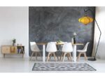 Lantaarn Nextime Lumi 60 cm stof geel