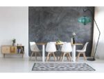 Lantaarn Nextime Lumi 60 cm stof turqoise