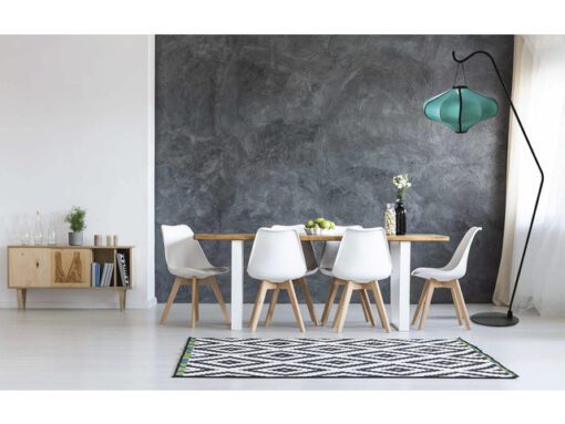 Lantaarn Nextime Lumi 60 cm stof turqoise