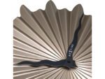 Metalen wandklok - 40cm - Stille klok - Bruin - Metaal -    NeXtime "Sunny"
