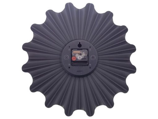 Metalen wandklok - 40cm - Stille klok - Bruin - Metaal -    NeXtime "Sunny"