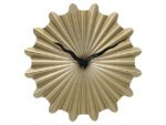 Metalen wandklok - 40cm - Stille klok - Goud - NeXtime      "Sunny"