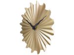 Metalen wandklok - 40cm - Stille klok - Goud - NeXtime      "Sunny"