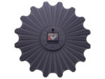 Metalen wandklok - 40cm - Stille klok - Goud - NeXtime      "Sunny"