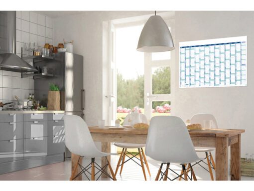 Muurplanner Kangaro 2026 NL/FR uitwisbaar 70x100cm met      gratis marker en wisser