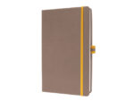 Notitieboek Linescape A5 bruin geruit hardcover