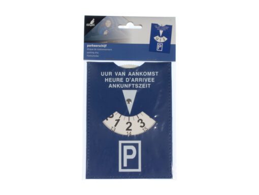 Parkeerschijf Kangaro blauw 15x11cm (conform BE wetgeving)