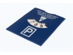 Parkeerschijf Kangaro blauw 15x11cm (conform BE wetgeving)