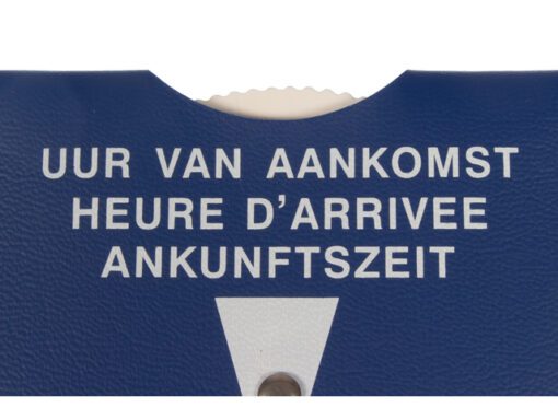 Parkeerschijf Kangaro blauw 15x11cm (conform BE wetgeving)
