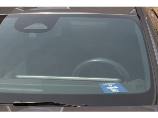 Parkeerschijf Kangaro blauw 15x11cm (conform BE wetgeving)