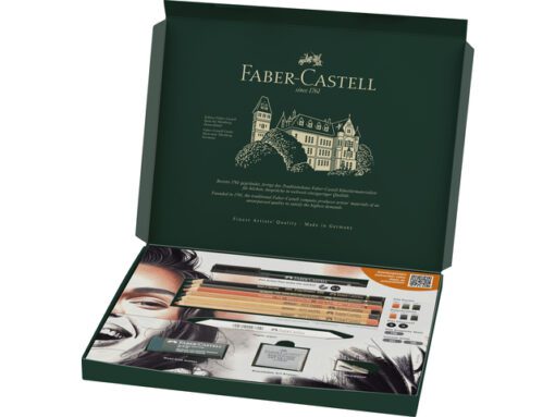 Pitt Monochrome Faber-Castell discovery set dry art         materials