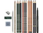 Pitt Monochrome Faber-Castell discovery set dry art         materials