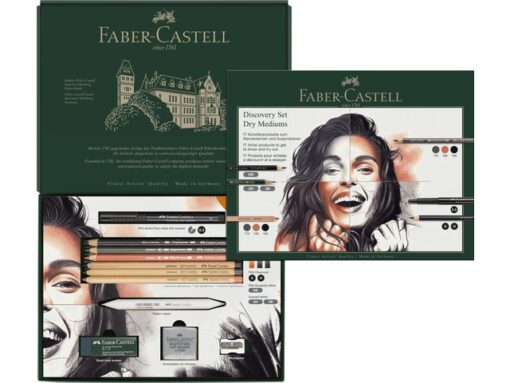 Pitt Monochrome Faber-Castell discovery set dry art         materials