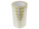 Plakband Raadhuis 25mm x 66m PP transparant krimp a 8 rol