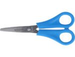 Schaar Westcott Kids 13cm RH kunstst. spitse punt blauw in  zak