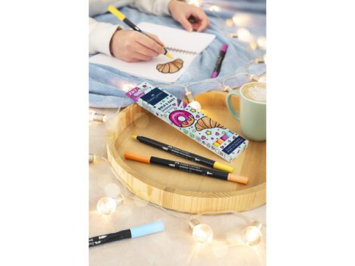 Sketchmarker Faber-Castell Goldfaber etui 4 stuks Bold Easy II World of Food