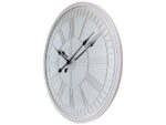 Spiegelklok - 56cm - Stille wandklok - Landelijk - Wit -    NeXtime - "Cleopatra"