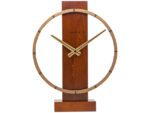 Tafelklok Nextime Carl Table 34x27cm hout bruin