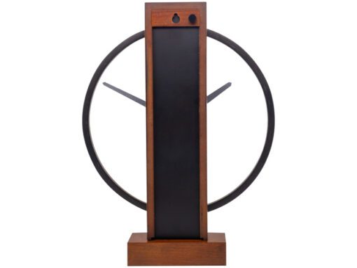 Tafelklok Nextime Carl Table 34x27cm hout bruin