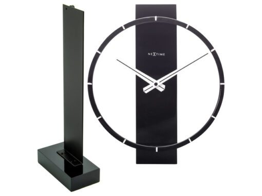 Tafelklok Nextime Carl Table 34x27cm hout zwart