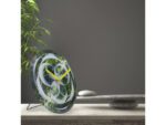 Tafelklok Nextime dia 20cm groen glas Cosmo Green Tafel