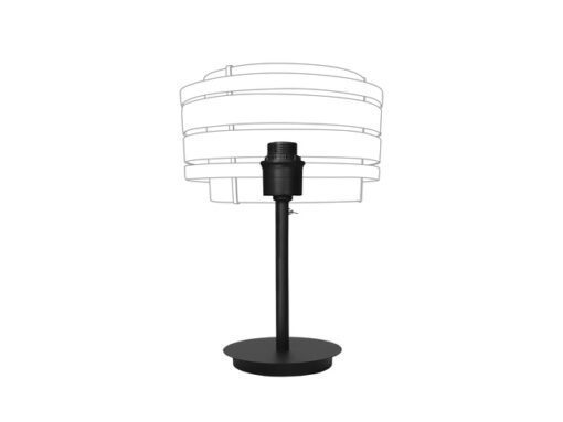 Tafellamp staander Nextime Beam 35x20 cm metaal zwart