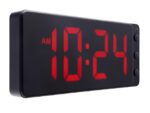 Tafel/wandklok NeXtime Digital Clock Red 27,2x10,8cm