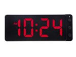 Tafel/wandklok NeXtime Digital Clock Red 27,2x10,8cm