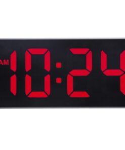 Tafel/wandklok NeXtime Digital Clock Red 27,2x10,8cm