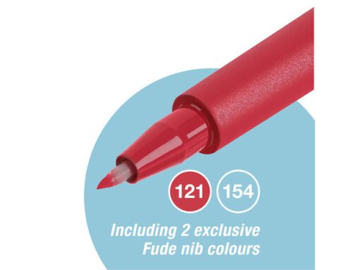 Tekenstift Faber-Castell Pitt Artist Pen Brush set 12 stuks London