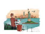 Tekenstift Faber-Castell Pitt Artist Pen Brush set 12 stuks New York