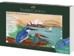Tekenstift Faber-Castell Pitt Artist Pen Brush set 12 stuks Sydney