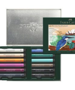 Tekenstift Faber-Castell Pitt Artist Pen Brush set 12 stuks Sydney