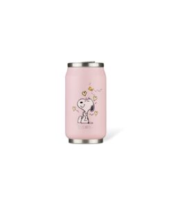 Thermosbeker Les Artistes Paris blik 280ml Enjoy Snoopy met geïntegreerd rietje