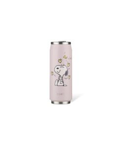 Thermosbeker Les Artistes Paris blik 500ml Enjoy Snoopy met geïntegreerd rietje