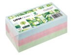 UPM notes 125x75 pastel assorti pak 6x 100 vel blauw,       groen, roze