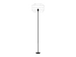 Vloerlamp staander Nextime Beam 157x20 cm metaal zwart