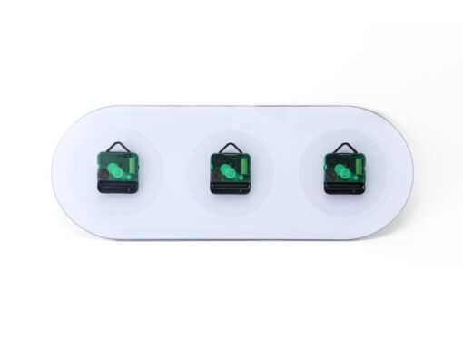 Wandklok NeXtime 50 x 18.6 x 3.6, glas, 'Mondial'