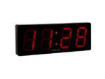 Wandklok NeXtime 51.5 x 18 x 4.5 cm, plastic, 'Big D'