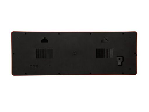 Wandklok NeXtime 51.5 x 18 x 4.5 cm, plastic, 'Big D'