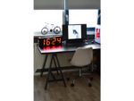 Wandklok NeXtime 51.5 x 18 x 4.5 cm, plastic, 'Big D'