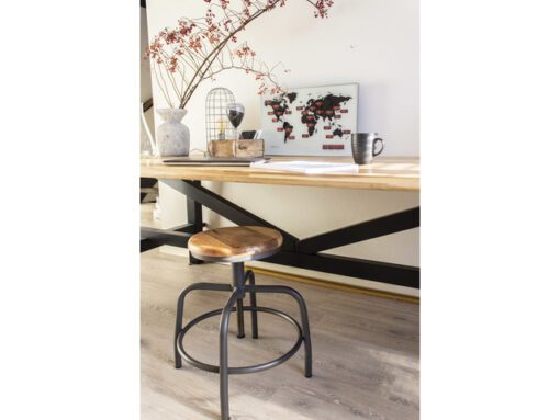 Wandklok NeXtime 55 x 36 cm, alu, World Time Digit