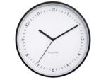 Wandklok NeXtime Berlin 30cm  wit aluminium
