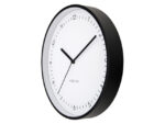 Wandklok NeXtime Berlin 30cm  wit aluminium