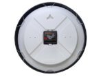 Wandklok NeXtime Berlin 30cm  wit aluminium