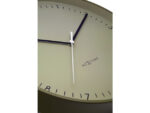 Wandklok NeXtime Berlin L 40cm kaki aluminium