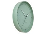 Wandklok NeXtime Berlin L 40cm mint groen aluminium
