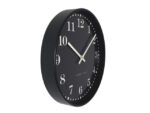 Wandklok NeXtime Dickens 30 cm zwart