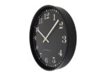 Wandklok NeXtime Dickens 30 cm zwart